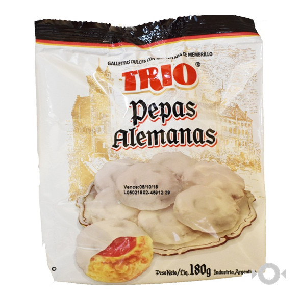 GALLETITAS TRIO 160/180g PEPAS ALEMANAS